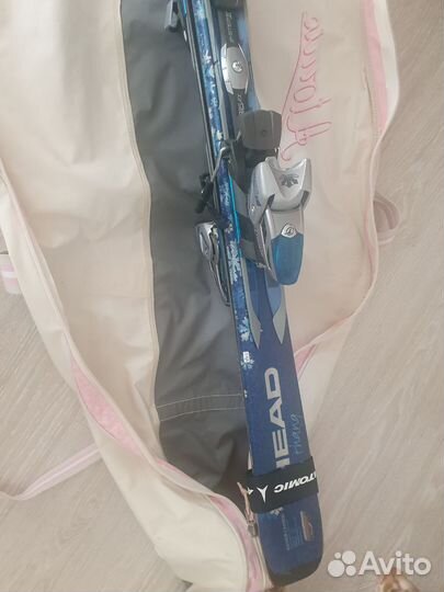 Горные лыжи и ботинки женские