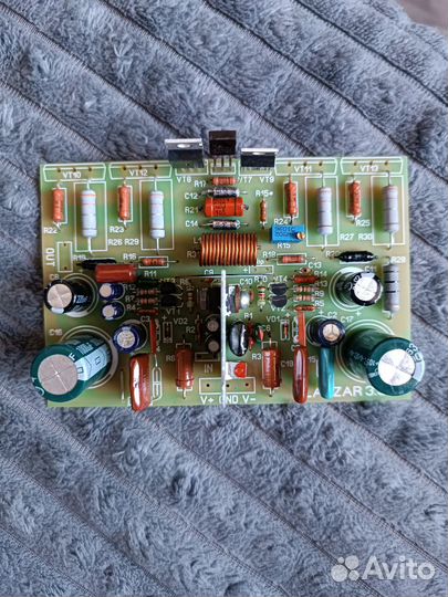 Плата усилителя звука 400 Вт 4 Ом