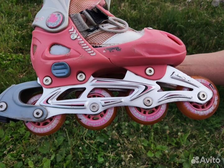 Роликовые коньки детские раздвижные
