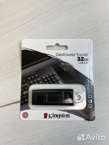 Флешка USB Kingston Data Traveler Exodia 32Гб