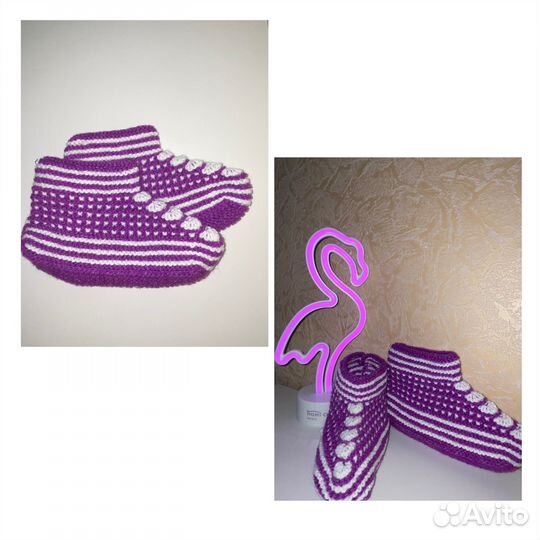 Носки вязаные ручной работы