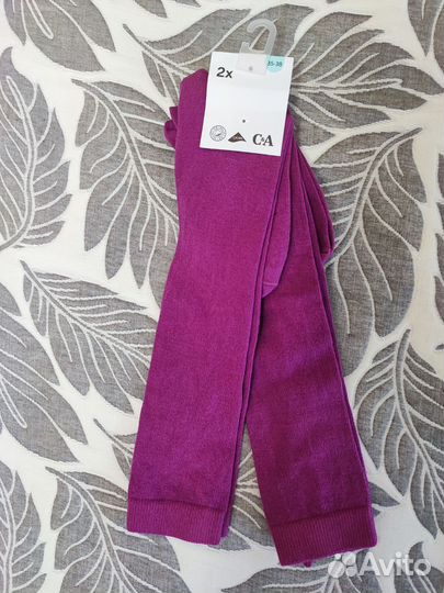 Женские носки гольфы C&A новые 35-38