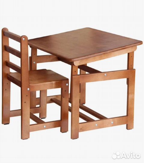 Детский стол и стул. Комплект Фея