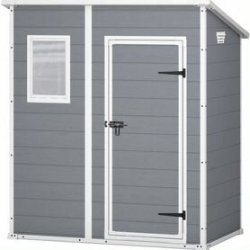 Пластиковый сарай Keter manor pent 6x4 фута