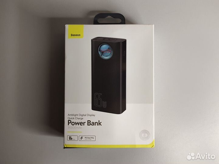 Повербанк Baseus 65W 30000 mAh Power bank (Новый)