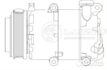 Компрессор кондиционера для автомобилей Focus III