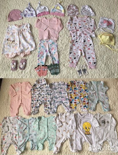 Одежда пакетами для девочки