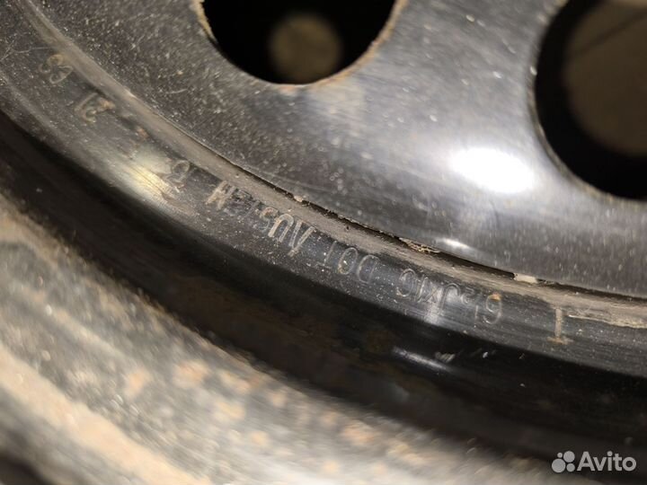 Диски general motors 6.5jx16