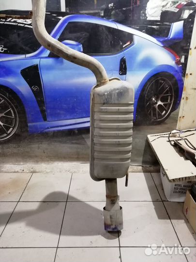 Выхлопная система Mercedes W220 двигатель М113