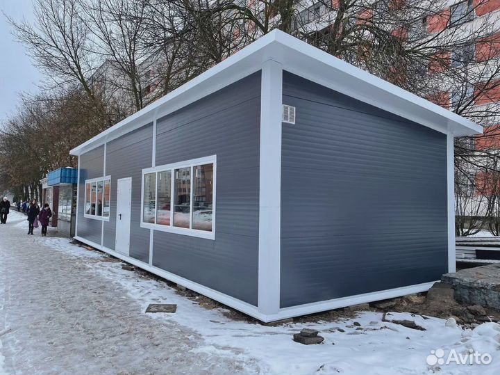 Гараж из сэндвич панелей