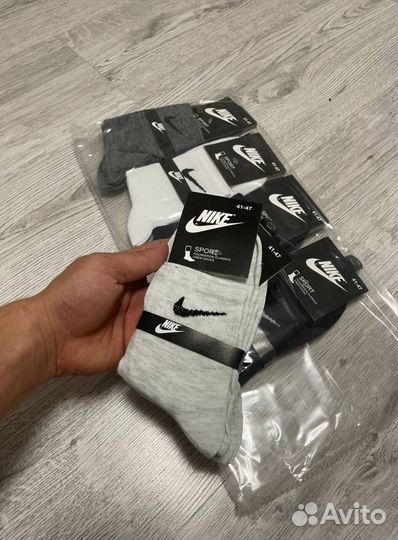 Носки Nike: легкость и поддержка