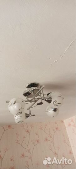 Люстра потолочная бу