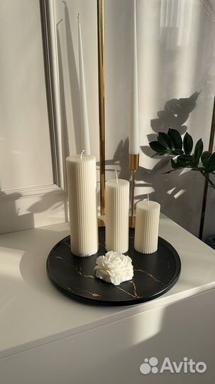 Свечи восковые натуральные