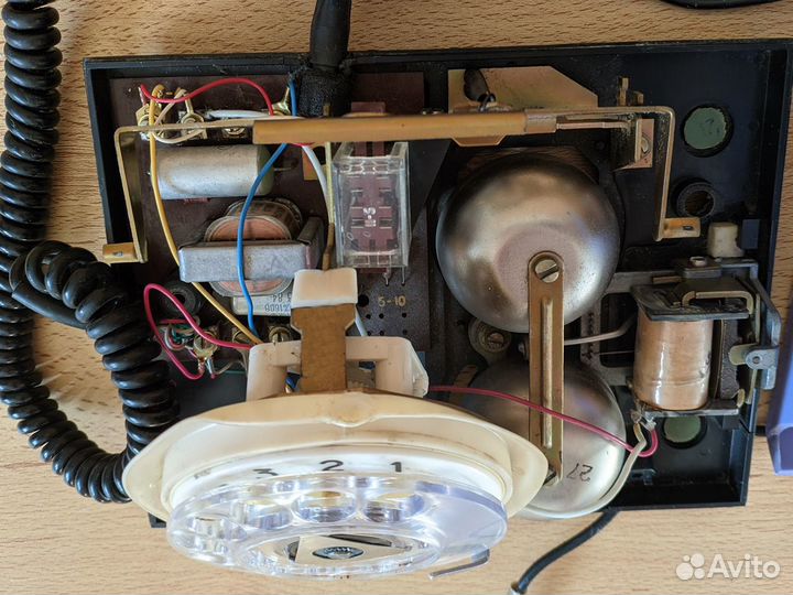 Телефон дисковый со знаком качества СССР