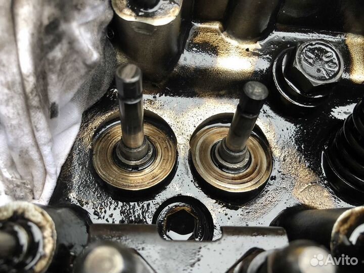 Замена маслосъемных колпачков без снятия гбц