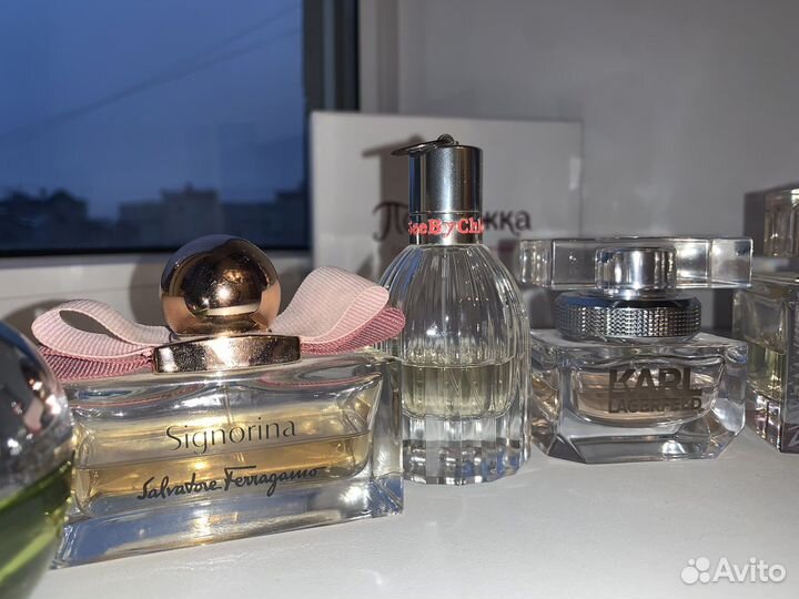 Духи dkny, chloe, D&G, karl lagerfield