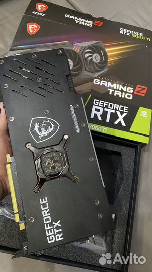 Видеокарта MSI rtx 3060ti x trio