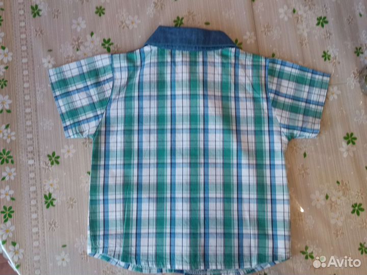 Рубашка на мальчика 80 размер