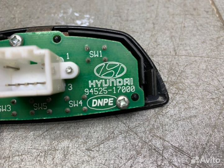 Кнопка управления часами Hyundai Matrix 1