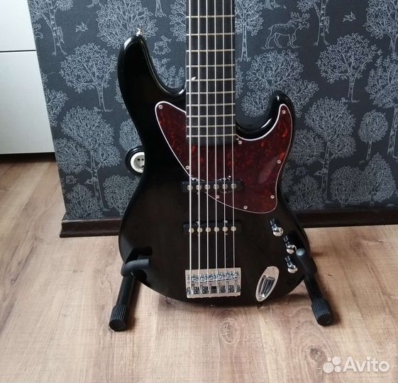 Fender jazz Bass Custom 6-String Steve Bailey JB