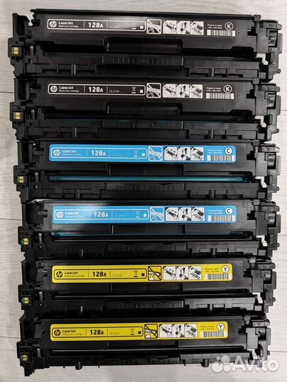 Картридж hp CE320A,CE321A,CE322A