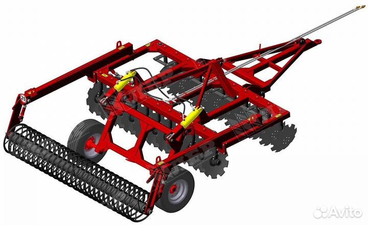 Борона Завод Автотехнологий БД-3.2х2П, 2024