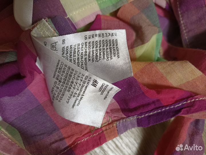 Рубашка детская для девочки