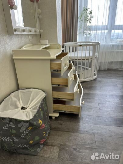 Пеленальный комод Лель из бука