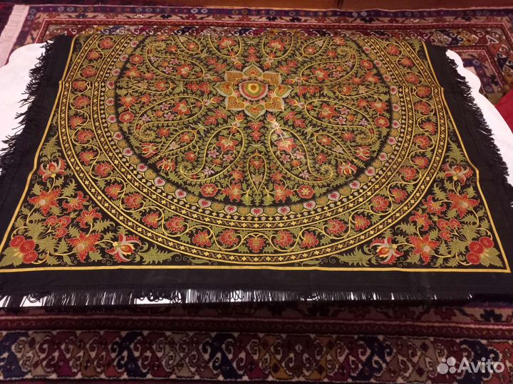 Скатерть.Винтаж.Старый Китай