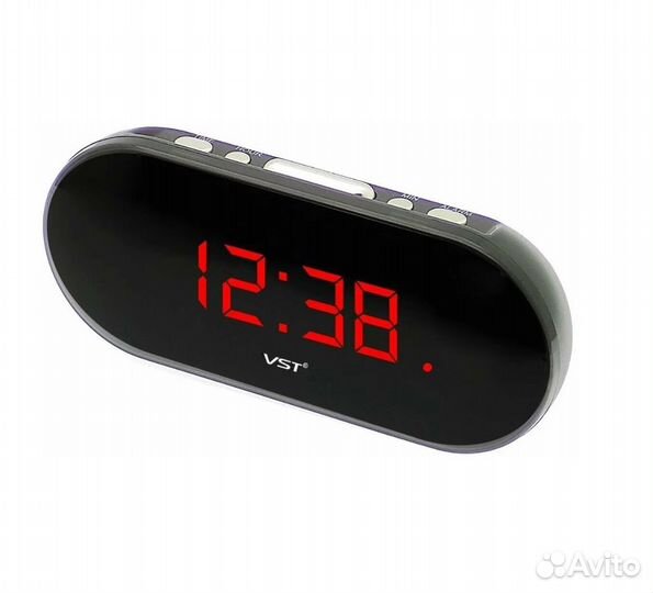 Часы цифровые VST-715-1 красные
