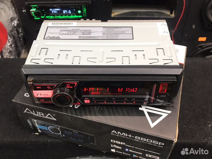 Процессорная магнитола aura AMH-88DSP