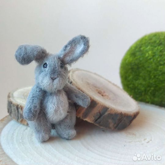 Вязаный зайчик