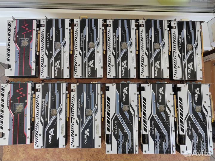 Видеокарты RX 580/ 570/ 480 8gb/4gb