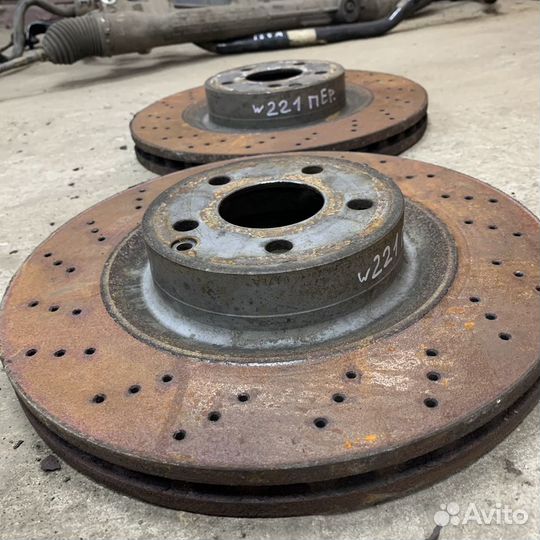 Тормозной диск Mercedes w221
