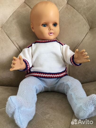 Кукла пупс Италия ratti Винтаж 40 см