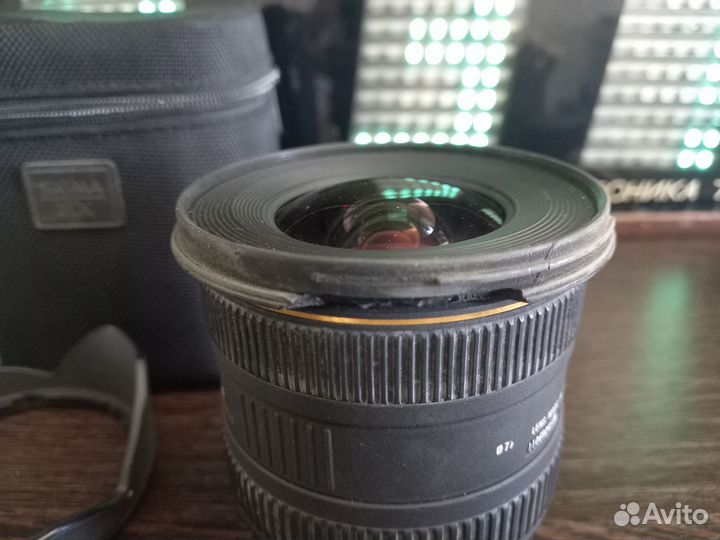 Объектив Sigma 10-20mm F/4-5.6 Canon EF