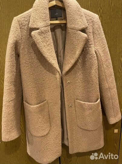 Пальто тедди Ichi шерсть тренд