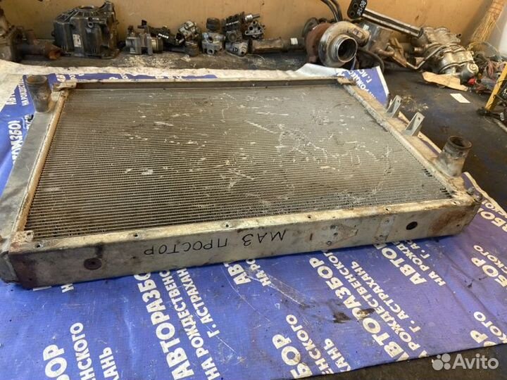 Основной радиатор. Маз 5440 седельный тягач