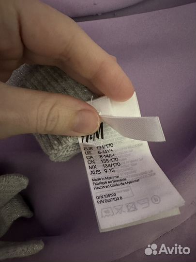 Перчатки H&M новые 134-170