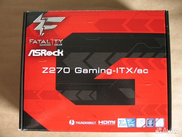 Материнская плата ASRock Fatal1ty Z270 Gaming-ITX
