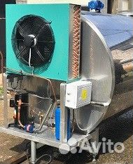 Танк охладитель молока закрытого типа 1000л г894