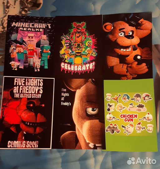 Плакаты постеры аниме