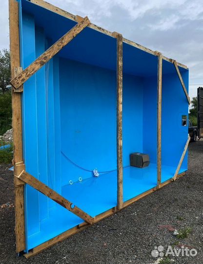 Полипропиленовая чаша 6м*3м*1,5м