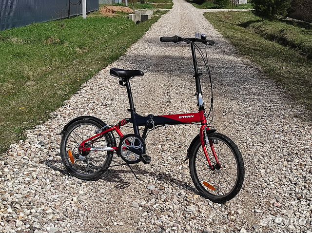 Складной Btwin Hoptown 3, Б/у купить в Москве | Авито