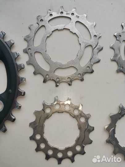 Звезды Shimano SLX 11,13,15,17,19Т; 32Т