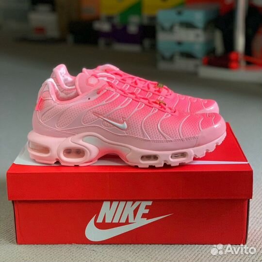 Nike air max tn plus atlanta (оригинал) розовые