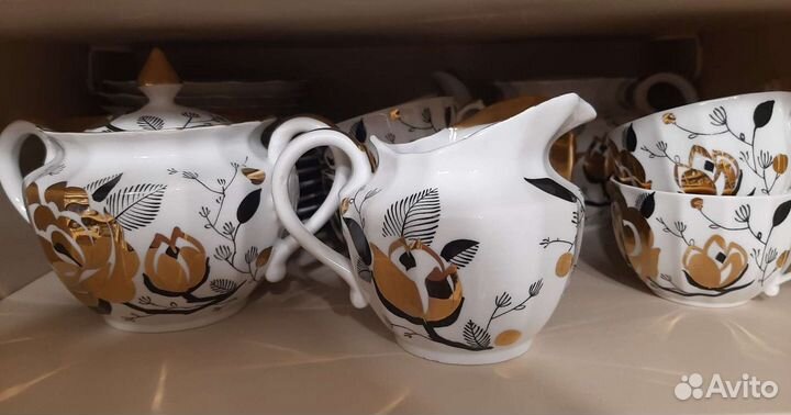 Чайный сервиз Вербилки, 21 предмет