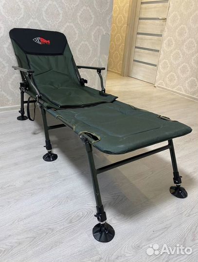 Карповое кресло- раскладушка с регулировкой