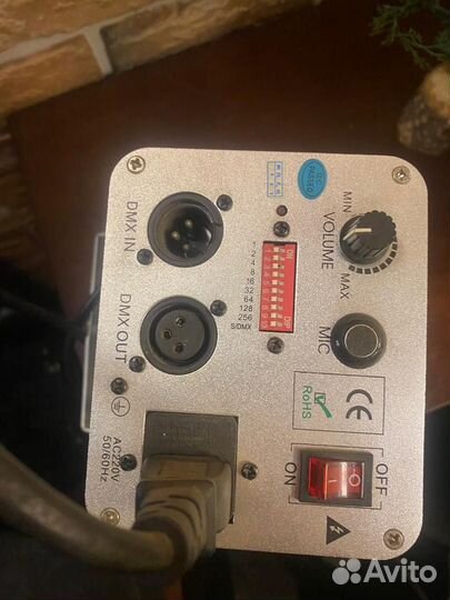 Динамический световой прибор лазер