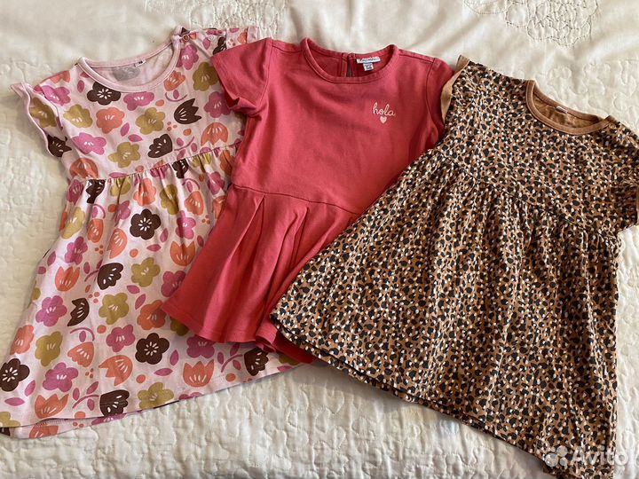 Одежда для девочки пакетом 86